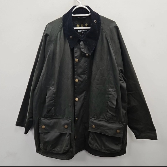 Barbour Men's Beaufort Jacket from the UK Size: XL - Color: Dark Green - Picture 1 of 14